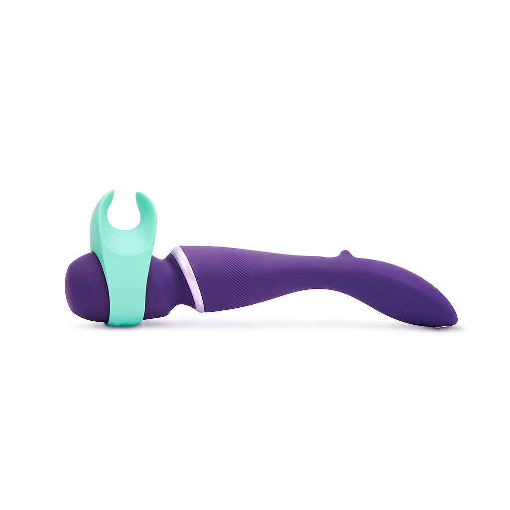 The Wand by We-Vibe with the stroke attachment