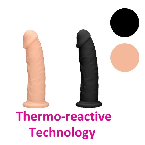 Silicone Dual Density Dildo Without Balls 9 Inch